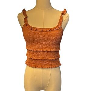 A Father’s Love Cropped Stretchy Top Medium Beachy Summer